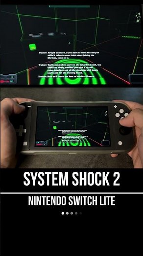 System Shock 2 Nintendo Switch Lite Gameplay