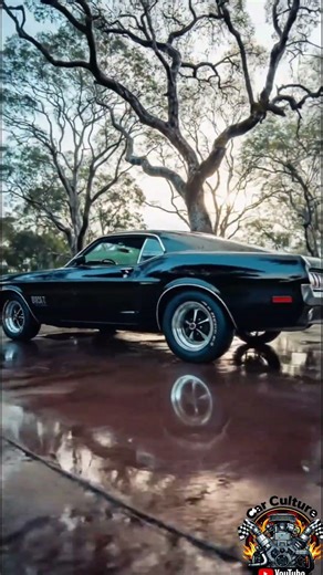 The Ultimate Villain Car? ♠️ 1971 Mustang #Shorts