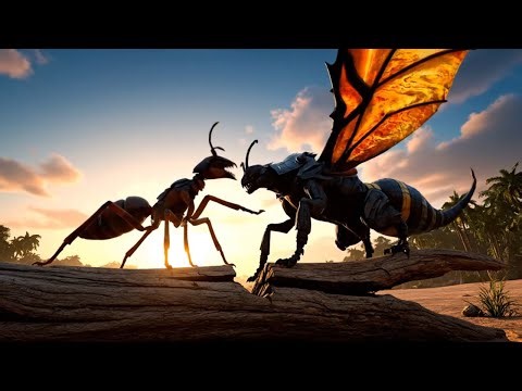Ancient World | The War Between Giant Ants and Giant Wasps – Who Truly Won? - Giant Beast Era