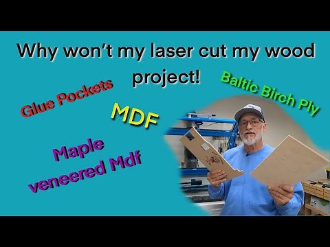 My Laser won’t cut out my wood design all the way!