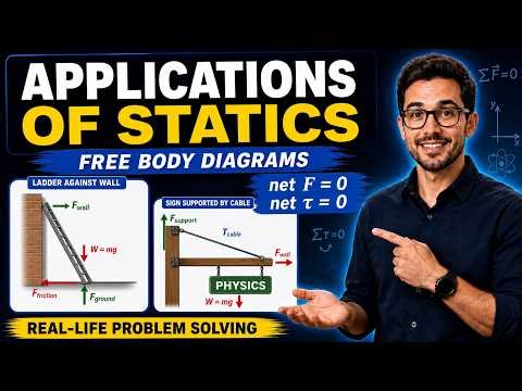 Lecture 59 | Statics Applications & Problem-Solving Strategies | Physics