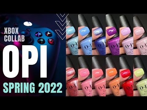 OPI x XBOX Spring 2022 Collection | Full Review & Swatches