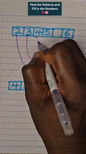 Find the Patterns and Fill in the numbers #maths #mathstricks #tutorial #learning #youtube #shorts