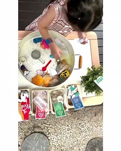 #reposted @mummyiwanttoplay ♻️REDUCE, REUSE, RECYCLE!♻️ This activity is perfect for teaching little ones about sorting and understanding different materials. 👉Materials needed: 📍Sensory bin or large basket 📍Sorting trays (paper, bottles, garbage, etc) 📍Recycled materials (ensure cleaned) 📍Tongs (optional) #EduKids . . . . #childcare #instakids #kids #kidsplay #learningthroughplay #playmatters #sensoryplay #earlylearning #kidsactivities #kids #toddler #montessori #toddlerlife #letthembelitt