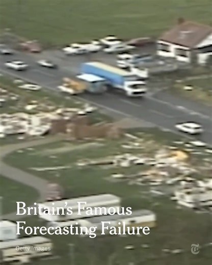 208K views · 366 reactions | After the Great Storm of 1987, southern Britain’s landscape was unrecognizable. The fact that almost no one had seen it coming shocked the country. https://nyti.ms/46Z9pAM | The New York Times | Facebook