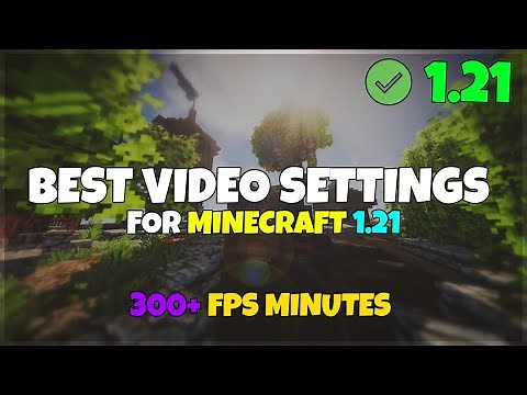 [1.21] Best Video Settings For Minecraft 1.21 | 300+ Fps in Just 2 Minutes