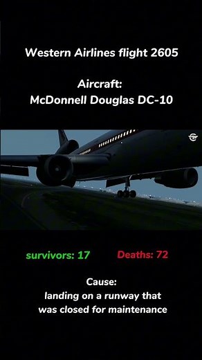 Mexico City's Deadliest Aviation Disaster - Western Airlines Flight 2605 #aviation