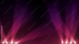 Spotlight animation. Pink and Purple. 2 colors in one file. Loopable. More colors in my portfolio.