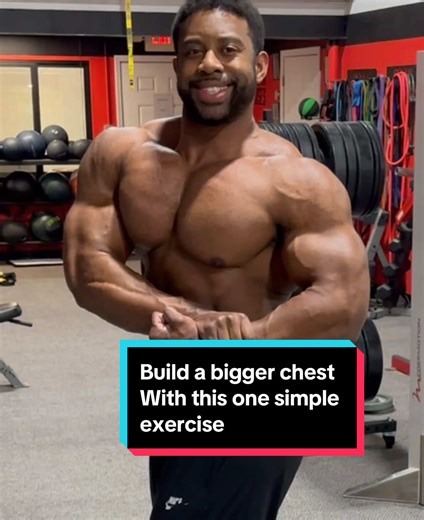 This One Simple Exercise Will Build The Ultimate Chest | No Weights Required 😁 #chestday #chestdaybestday #chestexercise #chestgains #gains