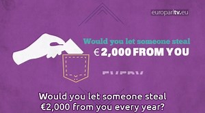 Tax fraud costs the EU nearly €1 trillion a year. That is €2,000 for every person living in the EU... Watch our video to find out what the Parliament is doing to stop it! | European Parliament