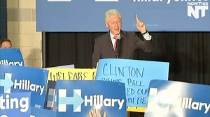 179K views · 1.9K reactions | President Bill Clinton clashed with Black Lives Matter protesters while campaigning for Hillary Clinton | NowThis Impact | Facebook