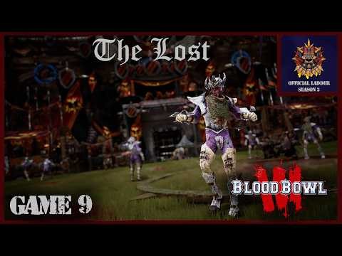 Blood Bowl 3: Dark Elf vs Nurgle