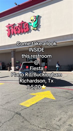 Exploring the Public Restroom at Fiesta in Richardson, TX