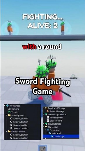 How to make a Sword Fighting Game in ROBLOX