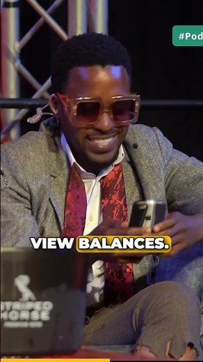 Ifani Checking His Bank Balance Live On The Show; How Much Do You Think He Has? #shorts