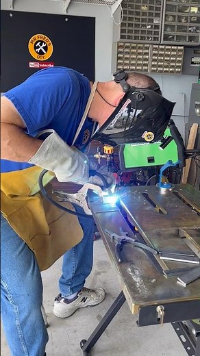 Tack Welding- Titanium Mig170