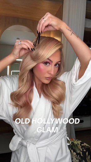 Classic Hollywood Glamour Hair Tutorial