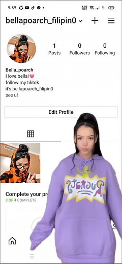 Follow my insta💗#bellapoarch #foryoupage #foryou #fyp #follow #like #copylink #viral