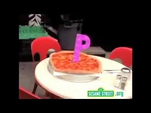 Classic Sesame Street Letter P Limerick