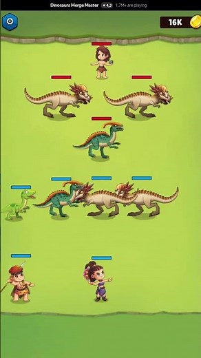 Dinosaurs Merge Master - Boomeranger