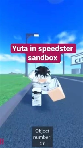 yuta in speedster sandbox #viral #roblox