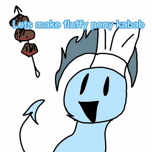 Fluffy pony 🤡🗑️ (@fluffyponyabuse)’s video of fluffy pony