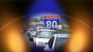 Crash on Interstate 80