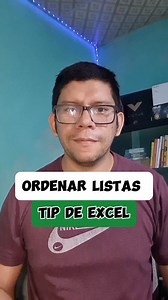 23K views · 452 reactions | Ordenar listas en excel #Excel #android #movil #PowerPoint #tecnologia #tutorial #apps #ordenador #smartphone | raymon_acuna | Facebook