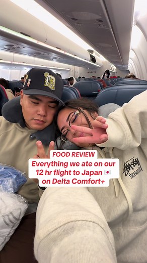 In-Flight Food Review on Delta Airlines to Japan
