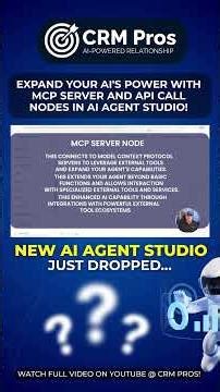 Expand Your AI's Power with MCP Server and API Call Nodes in AI Agent Studio!