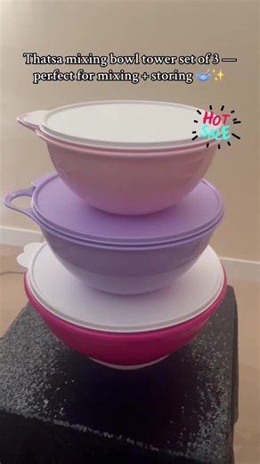 these bowls are so useful for prep storing in the fridge 🥣 #thatsa #mixingbowls #tupperwarefinds