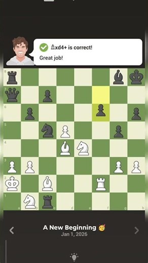 First puzzle for 2026 #chess