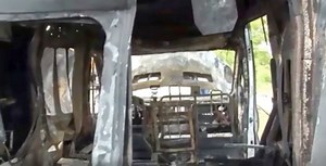 Oxygen tank explodes in the back of an ambulance, one baby dies