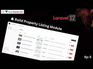 Episode 5: Build Property Listing Module 🏠 | Manage Data Dynamically