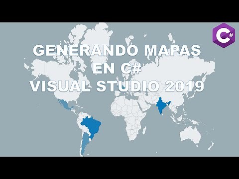 GENERAR MAPAS DE TODOS LOS PAÍSES EN VISUAL STUDIO 2019 CON C#