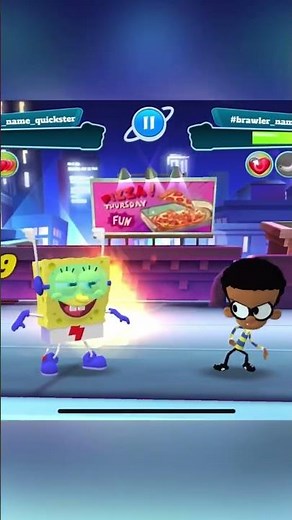 Epic battle spongebob vs Clyde #shorts #gaming #spongebob #pinkvenomchallenge