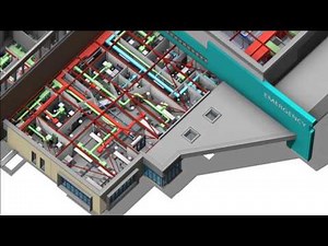 Revit MEP 3D Animation Walkthrough - M&E Coordination Design by TGA Consulting Engineers