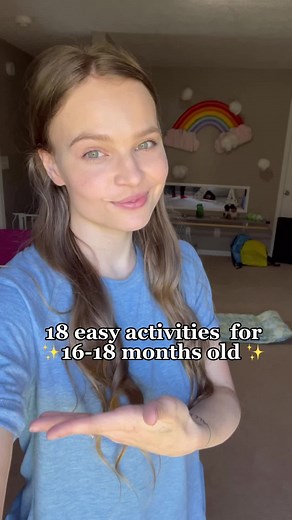 3.9M views · 84K reactions | Here are 18 easy activities that promote motor skills, problem solving, decision making and so much more for 16-18 months old! #toddleractivities #toddleractivitiesathome #kidsactivities #activitiesforkids #reels #momlife #paisleyscorner | Lily b Coco - Silly Miss Lily From Paisley's Corner | Facebook