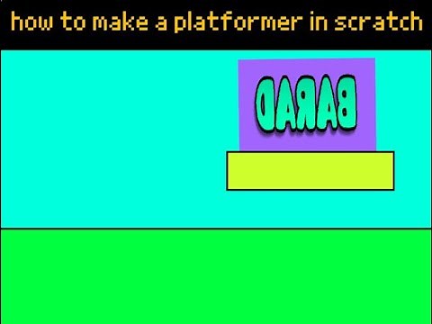 How to Make a Game with Gravity & Levels in Scratch! - Platformer Part 1