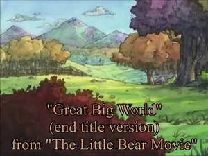 Shawn Colvin - Great Big World (End Title Version) | The Little Bear Movie [Audio Only]