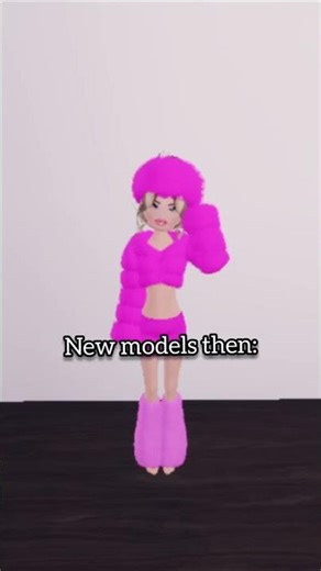 new models then vs new models now #roblox #rblx #robloxedit