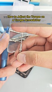 How to Adjust the Torque ona Torque Screwdriver 🤓 #PrecisionTools #TorqueControl #MultiFunction #AdjustableTorque #ProfessionalRepair #ElectronicRepair | Guangzhou Sunshine Electronic Technology Co., Ltd.