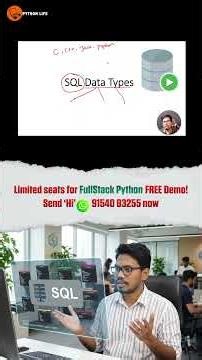 SQL String Data Types | SQL in Telugu | PythonLife