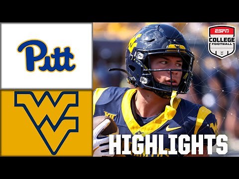 Pittsburgh Panthers vs. West Virginia Mountaineers | Full Game Highlights | ESPN College Football