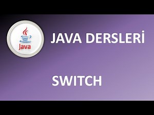 Java Dersleri : Switch #javadersleri