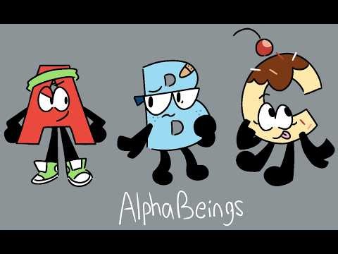 AlphaBeings (Alphabet Characters) Speedpaint