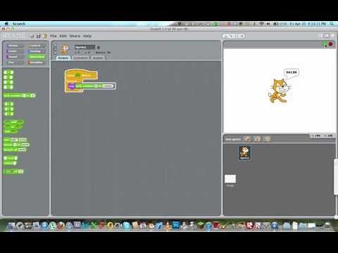 Scratch Tutorial - Simple Random Number Generator