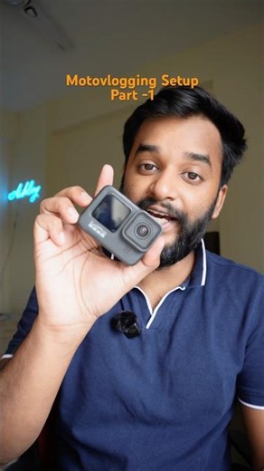 GoPro Motovlogging setup 2025 | #gopro #vlogging #ytshorts #shorts #trending