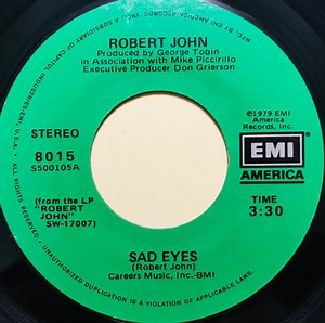 Robert John - Sad Eyes