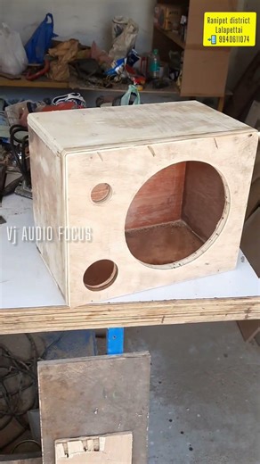 MINI 8INCH SPEAKER CABINET |COMPACT SINGLE PLYWOOD BOX|#cabinet #box #plywood #speaker #dj #audio